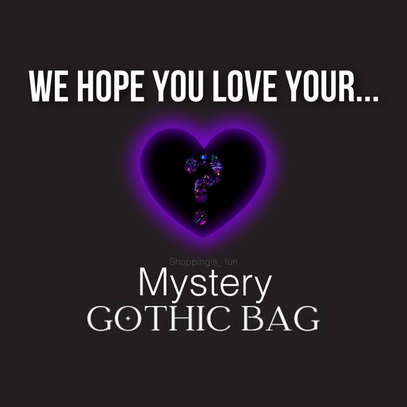 🕋 7pc Goth CLOTHING Mystery Box Sz Medium Haul Lot Bundle Reseller Clothes Tops - Picture 4 of 4